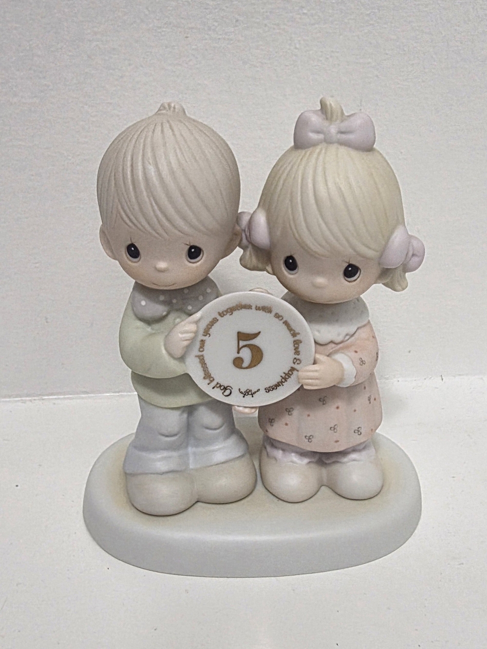 Precious Moments "GOD BLESS OUR YEARS TOGETHER WITH SO MUCH LOVE AND HAPPINESS"